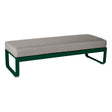 Fermob Bellevie Banquette 2 places Vert cèdre 02 Taupe grisé B8 