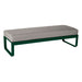 Fermob Bellevie Banquette 2 places Vert cèdre 02 Taupe grisé B8 