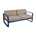 Fermob Bellevie Canapé 2 places Bleu abysse 92 Taupe grisé B8 