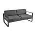 Fermob Bellevie Canapé 2 places Carbone 47 Gris graphite A3 