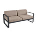 Fermob Bellevie Canapé 2 places Carbone 47 Taupe grisé B8 