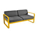 Fermob Bellevie Canapé 2 places Miel C6 Gris graphite A3 