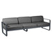 Fermob Bellevie Canapé 3 places Carbone 47 Gris graphite A3 