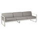 Fermob Bellevie Canapé 3 places Gris argile A5 Taupe grisé B8 