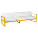 Fermob Bellevie Canapé 3 places Miel C6 Blanc grisé 81 