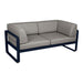 Fermob Bellevie Canapé Club 2 places Bleu abysse 92 Taupe grisé B8 