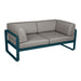 Fermob Bellevie Canapé Club 2 places Bleu acapulco 21 Taupe grisé B8 