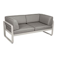 Fermob Bellevie Canapé Club 2 places Gris argile A5 Taupe grisé B8 