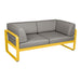 Fermob Bellevie Canapé Club 2 places Miel C6 Taupe grisé B8 