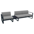 Fermob Bellevie Composition 1A Bleu abysse 92 Gris flanelle 79 