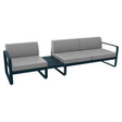 Fermob Bellevie Composition 1A Bleu acapulco 21 Gris flanelle 79 