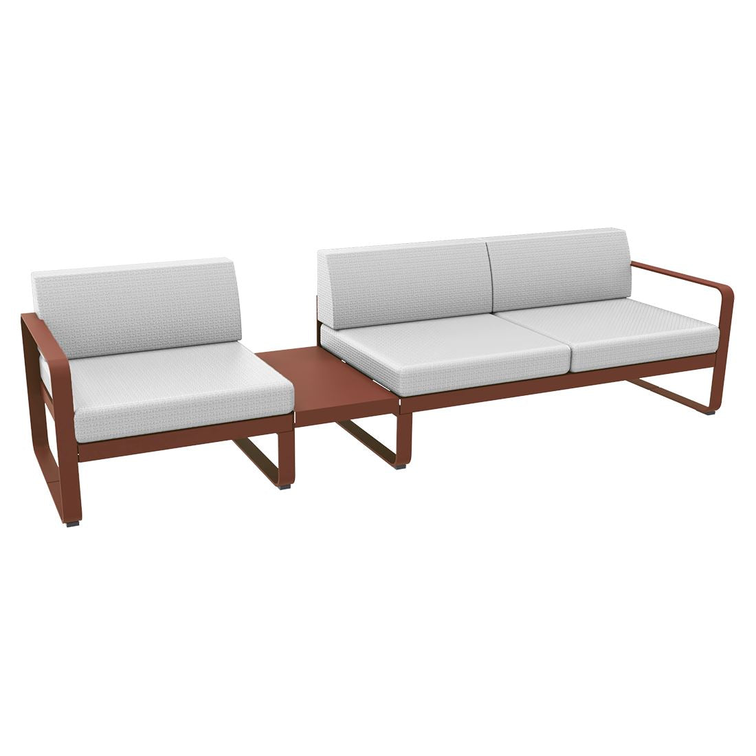 Fermob Bellevie Composition 1A Ocre rouge 20 Blanc grisé 81 