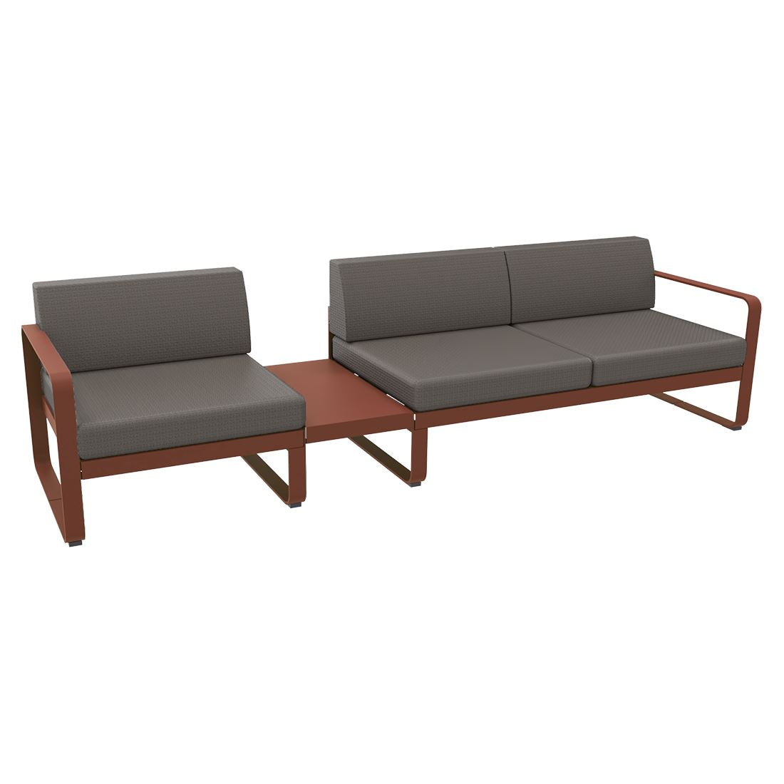 Fermob Bellevie Composition 1A Ocre rouge 20 Taupe grisé B8 