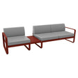 Fermob Bellevie Composition 1A Piment 43 Gris flanelle 79 