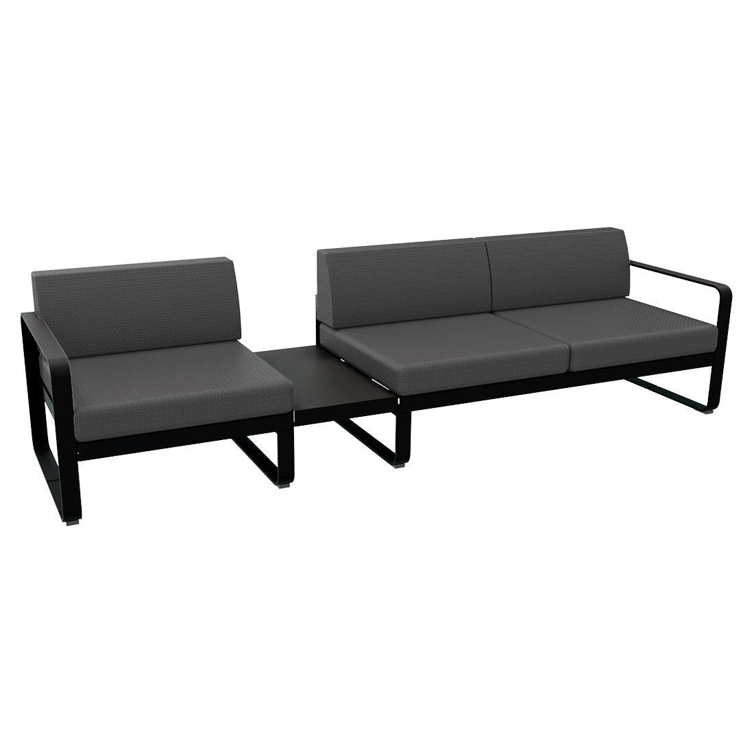 Fermob Bellevie Composition 1A Réglisse 42 Gris graphite A3 