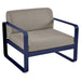 Fermob Bellevie Fauteuil Bleu abysse 92 Taupe grisé B8 