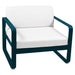 Fermob Bellevie Fauteuil Bleu acapulco 21 Blanc grisé 81 