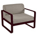 Fermob Bellevie Fauteuil Cerise noire B9 Taupe grisé B8 