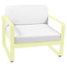 Fermob Bellevie Fauteuil Citron givré A6 Blanc grisé 81 