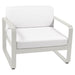Fermob Bellevie Fauteuil Gris argile A5 Blanc grisé 81 