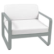 Fermob Bellevie Fauteuil Gris lapilli C7 Blanc grisé 81 