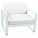 Fermob Bellevie Fauteuil Menthe glaciale A7 Blanc grisé 81 