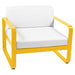Fermob Bellevie Fauteuil Miel C6 Blanc grisé 81 