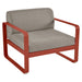 Fermob Bellevie Fauteuil Ocre rouge 20 Taupe grisé B8 