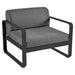 Fermob Bellevie Fauteuil Réglisse 42 Gris graphite A3 