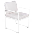 Fermob Bellevie Fauteuil Repas 2022 Blanc coton 01 Blanc grisé 81 