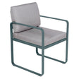 Fermob Bellevie Fauteuil Repas 2022 Gris orage 26 Gris flanelle 79 
