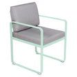 Fermob Bellevie Fauteuil Repas 2022 Menthe glaciale A7 Gris flanelle 79 