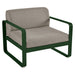 Fermob Bellevie Fauteuil Vert cèdre 02 Taupe grisé B8 