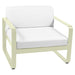 Fermob Bellevie Fauteuil Vert tilleul 65 Blanc grisé 81 