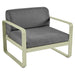 Fermob Bellevie Fauteuil Vert tilleul 65 Gris graphite A3 