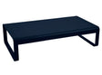 Fermob Bellevie Grande Table basse 138 x 80cm Bleu abysse 92 