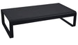 Fermob Bellevie Grande Table basse 138 x 80cm Carbone 47 