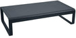 Fermob Bellevie Grande Table basse 138 x 80cm Gris orage 26 