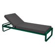 Fermob Bellevie Lit de soleil Vert cèdre 02 Gris graphite A3 