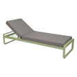 Fermob Bellevie Lit de soleil Vert tilleul 65 Taupe grisé B8 