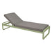 Fermob Bellevie Lit de soleil Vert tilleul 65 Taupe grisé B8 