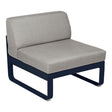 Fermob Bellevie Module central 1 place Bleu acapulco 21 Taupe grisé B8 