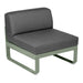 Fermob Bellevie Module central 1 place Cactus 82 Gris graphite A3 