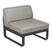Fermob Bellevie Module central 1 place Carbone 47 Taupe grisé B8 
