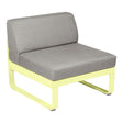 Fermob Bellevie Module central 1 place Citron givré A6 Taupe grisé B8 