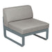 Fermob Bellevie Module central 1 place Gris orage 26 Taupe grisé B8 