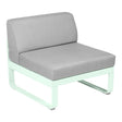 Fermob Bellevie Module central 1 place Menthe glaciale A7 Gris flanelle 79 