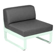 Fermob Bellevie Module central 1 place Menthe glaciale A7 Gris graphite A3 