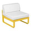 Fermob Bellevie Module central 1 place Miel C6 Blanc grisé 81 