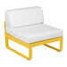 Fermob Bellevie Module central 1 place Miel C6 Blanc grisé 81 
